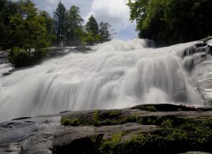 High Falls at Dupont State Forest